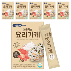 베베쿡 처음먹는 요리가케, 28g, 6개, 크림새우버섯