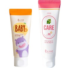 DR.CHOI'S 第1階段牙膏 60g 4入+Care 120g, 1組