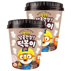 EarnestFnB Pororo 啵樂樂 甜醬油炒年糕, 2個, 110g