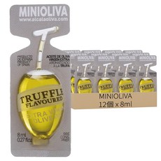 MINIOLIVA 白松露風味橄欖油隨身包 12個, 96ml, 1袋