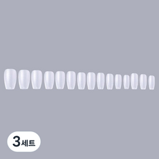 비앙티노 말랑이 소프트 커브 투명 젤네일 팁 25BRS287 240p 세트, 3세트, No3