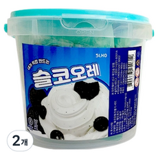 슬코 오레 만들기 슬라임, 혼합색상, 2개