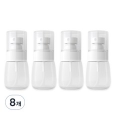 Duris 超細噴霧噴瓶 空瓶 30ml, 8個, 透明