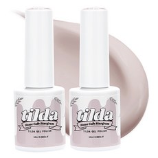 韓國 tilda 拋光彩色凝膠指甲油, 10ml, T026 燕麥色, 2個