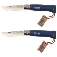 Opinel Classic No.8 色碼刀 深藍色 276-5730, 2個