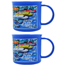 Skater Ag抗菌 塑膠漱口杯 200ml, 鐵道王國, 2個