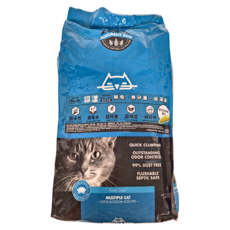 WORLD'S BEST CAT LITTER 貓漾 世界首選 環保玉米砂 蓮花多貓 超吸水 超輕量 超好沖, 6.8kg, 1包