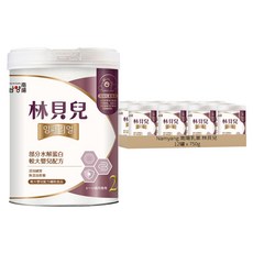 Namyang 南陽乳業 林貝兒 較大嬰兒配方奶粉 6-12個月, 750g, 1罐, 12罐