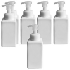 뉴앤룩 디스펜서 핸드워시 거품용기 450ml, 화이트, 6개