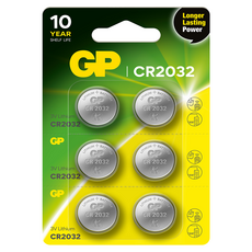 GP Batteries 超霸 鈕型鋰電池 CR2032, 1組