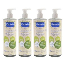 mustela 慕之恬廊 有機好橄潔膚水, 400ml, 4瓶