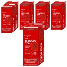 다하다 히비스커스차, 1.8g, 40개입, 6개