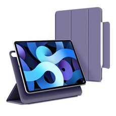 iNOViA Apple Pencil 收納智慧磁吸保護殼, 紫色