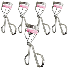 STYLE NOBLE 扇形超廣角睫毛夾 睫毛梳尖端外翻設計 不易刺到眼睛, 5個