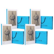 CLAYTON TEA VICTORIA 韓國傳統茶禮盒組 7號, 牛蒡茶茶包 5入 + 菊芋茶茶包 5入 + 五味子茶茶包 5入 + 購物袋, 4組