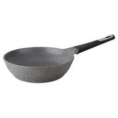 NEOFLAM 台灣原廠公司貨 AMIE系列 電磁爐適用 陶瓷塗層鑄造炒鍋 大理石, 26cm, 1個