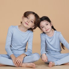 보누맘 아동용 웜히트텍 발열 실내복 상하세트