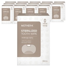 마더케이 멸균 구강티슈 30p, 120g, 30개입, 15개