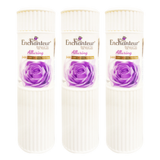 Enchanteur 艾詩 香氛爽身粉 鳶尾玫瑰-紫 200g, 3瓶