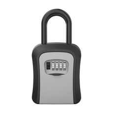 密碼鎖鑰匙盒 BJ003 11.5 x 9.5 x 6.8cm, 灰色, 1個