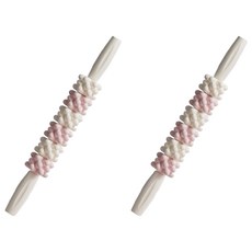 J&K商店 我的身體守護者 滾輪棒 圓形手柄, 粉米色, 2個