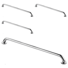 노인 욕실 안전바 60cm, 4개, 실버