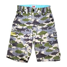 SAME 莎美 防潑水六分短褲 迷彩, XXXL