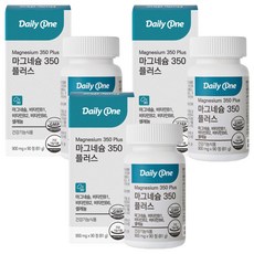 Daily One 維他命B&鎂加強錠 81g, 90顆, 3罐