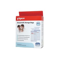 pigeon 貝親 母乳冷凍袋, 25個, 1盒