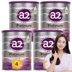 New Origin a2 白金 A2 蛋白奶粉第 4 步, 900g, 4個