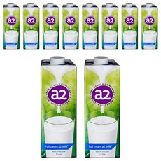 a2 MILK A2蛋白質牛奶, 1L, 10瓶