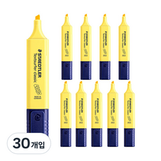 STAEDTLER 施德樓 Text Surfer粉彩螢光筆 364, 粉彩黃色, 30個