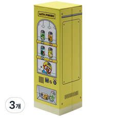Young Plaza with Pororo 冰箱紙盒鉛筆盒, 啵樂樂, 3個