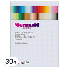 DOOSUNG PAPER 彩色美人魚紙 白色 A4 178g W03, 30個