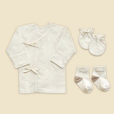 ikii 孩童長袖肚衣用品 3件組