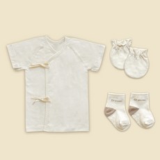 ikii 孩童短袖肚衣用品 3件組