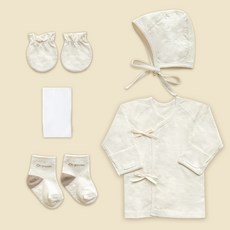 ikii 孩童長袖肚衣用品 5件組