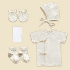 ikii 孩童短袖肚衣用品 5件組