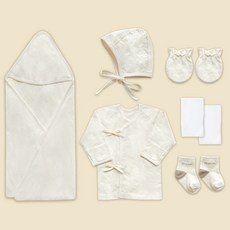 ikii 孩童長袖肚衣用品 7件組