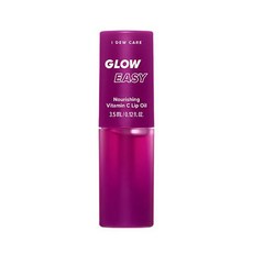 I DEW CARE Glow Easy維他命C護唇油, 覆盆莓籽油, 3.5ml, 1瓶