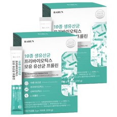 Barun 19種乳酸益生菌隨身包 30條入, 2個