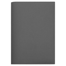 소이믹스 에어리 라이트 가죽 베이직 북커버 L, 다크그레이, 1개
