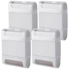 居家幫手 便攜式旅行用除毛球機, 白色, 4個