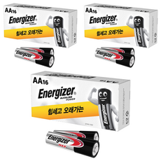 Energizer 勁量 鹼性AA電池, 3個, 18入
