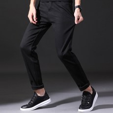 TURNKEY 綁帶式寬鬆刷絨長褲