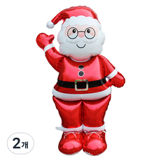Mii Mii Party 聖誕節氣球 超大型 153cm, 2個, 大型聖誕老人