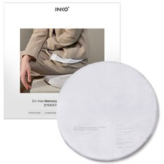 INKO記憶海綿電動坐墊PD-S2700, 坐墊(直徑 370mm), 發熱墊(20 x 20 cm), 調節器(2.5 x 3.5 x 1 cm), 灰色(坐墊), 海軍藍(發熱墊)