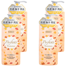 水平衡 香水潤護髮乳 複合式多層次長效香氛 三重柔順滋養配方, 700g, 4瓶