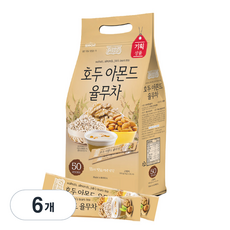 MITO 호두아몬드율무차, 18g, 50개입, 6개
