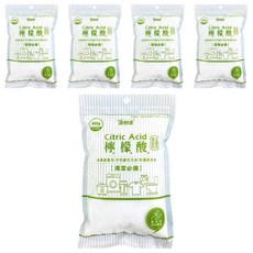 室翲香 檸檬酸, 溫和配方，不刺激皮膚，幼兒安心使用，輕鬆去除污漬，有效去除咖啡、茶垢及衣服泛黃, 800g, 5包